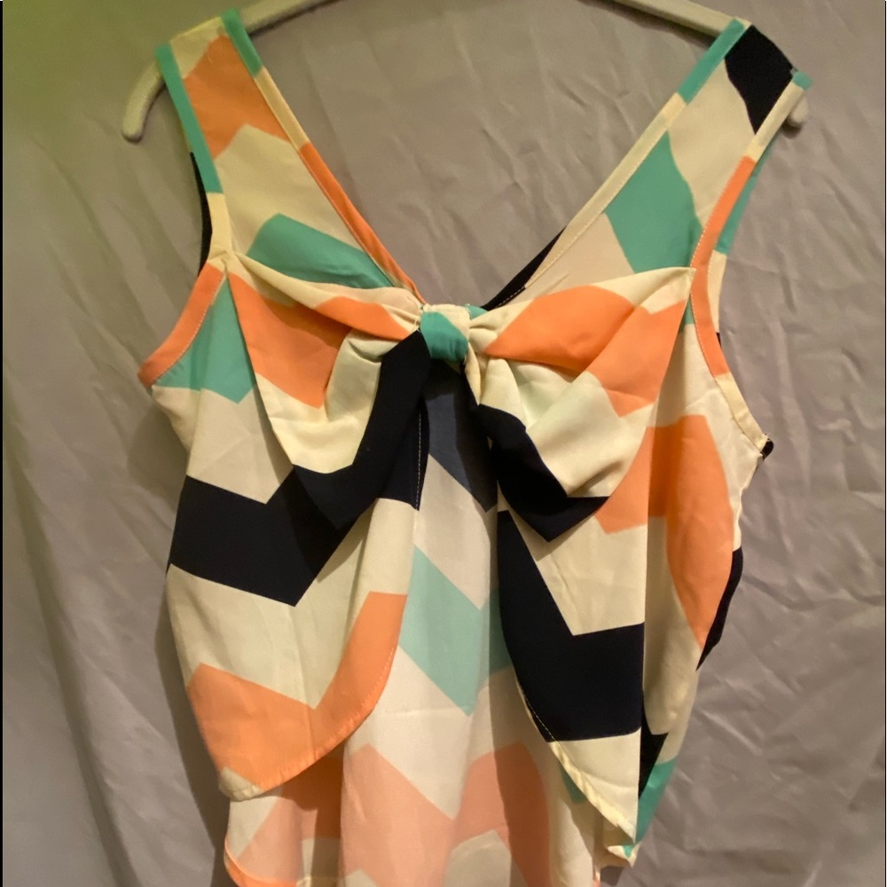Multicolored tank top